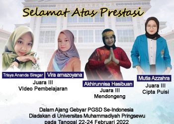 Prestasi Mahasiswa PGSD UMSU Dalam Ajang Gebyar PGSD Se-Indoneia