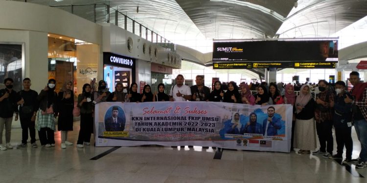 Mahasiswa PGSD FKIP UMSU Bersemangat Perkuat Program Internasional Dalam Mengikuti KKN Internasional di Kuala Lumpur, Malaysia