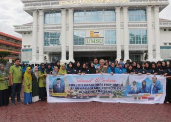 20 Mahasiswa PGSD FKIP UMSU Mengikuti KKN Internasional ke Filipina dan Thailand