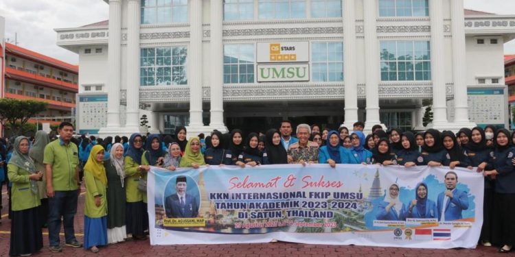 20 Mahasiswa PGSD FKIP UMSU Mengikuti KKN Internasional ke Filipina dan Thailand