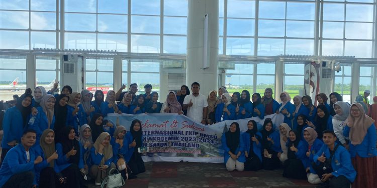 Serah Terima Mahasiswa PGSD Yang Mengikuti KKN Internasional di Thailand dan Filipina