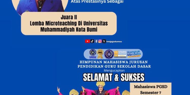 Mahasiswa PGSD FKIP UMSU Berprestasi Dalam Bidang Seni Tari Dan Microteaching